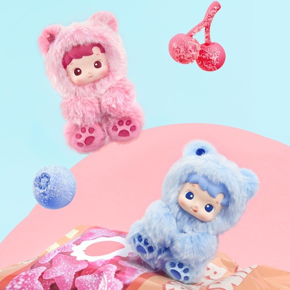 POP MART Hacipupu Gummy Bear Series Vinyl Plush Pendant Blind Box - CONFIRMED - Picture 4 of 5